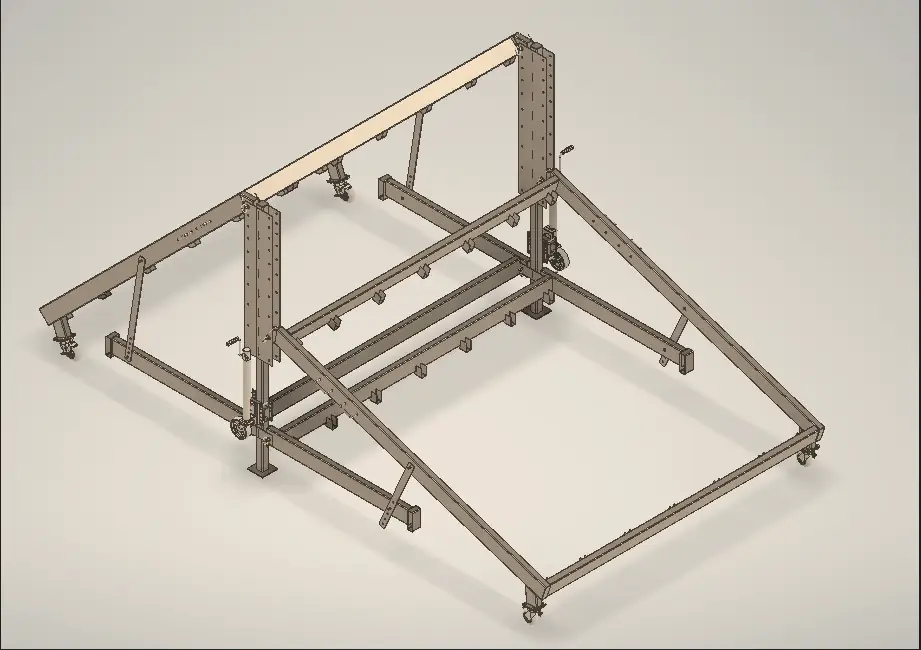 Training Fixture Design for Roof Pitch Simulation